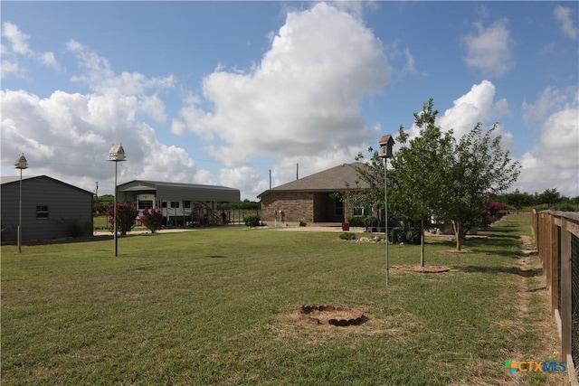 2734 Rock Rd, Troy, TX 76579 - view of yard