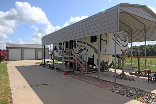 2734 Rock Rd, Troy, TX 76579 - view of property's community with an outbuilding and a detached garage