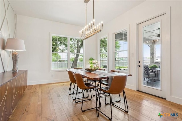 127 Cumberland Dr, Belton, TX 76513 - dining space with light wood-style floors and baseboards