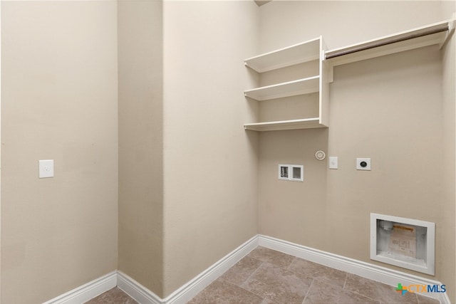 2989 Saddlehorn Dr, Seguin, TX 78155 - washroom with electric dryer hookup, gas dryer hookup, and hookup for a washing machine