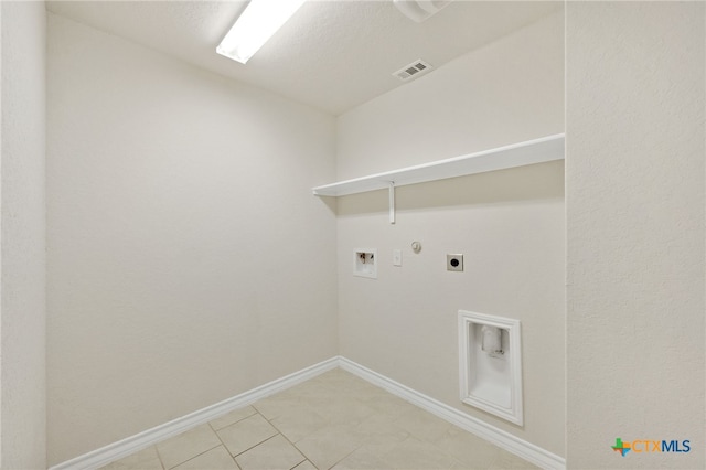 washroom featuring electric dryer hookup, hookup for a gas dryer, and washer hookup