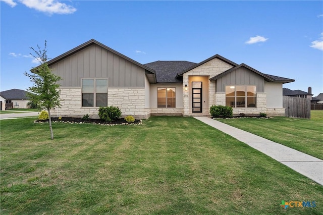 2716 Prairie Chapel Ct, Temple, TX 76502 - view of front of home featuring board and batten siding and stone siding