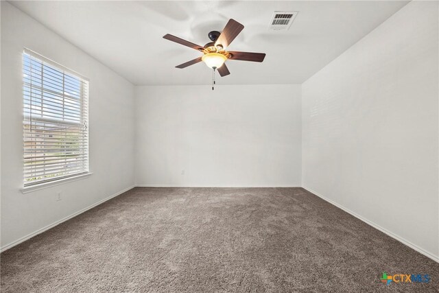 306 W Gemini Ln, Killeen, TX 76542 - carpeted spare room with a ceiling fan and baseboards