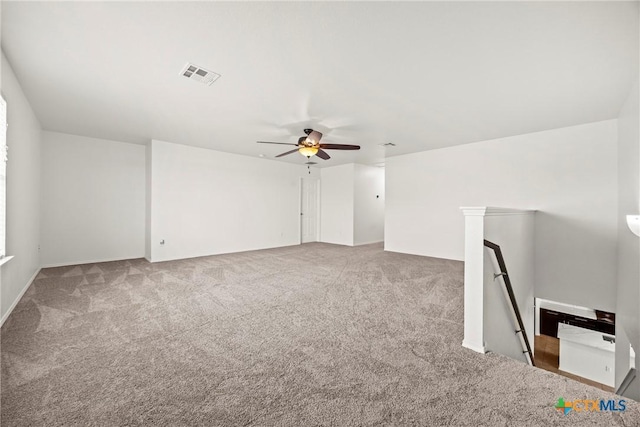 306 W Gemini Ln, Killeen, TX 76542 - carpeted spare room featuring ceiling fan