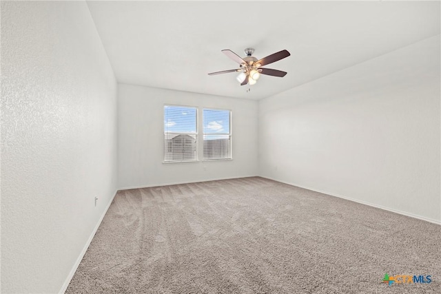 306 W Gemini Ln, Killeen, TX 76542 - carpeted spare room featuring ceiling fan and baseboards