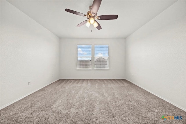 306 W Gemini Ln, Killeen, TX 76542 - carpeted spare room with a ceiling fan and baseboards