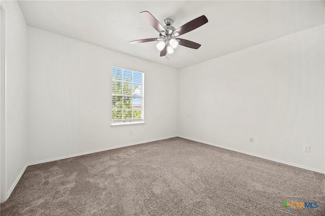 306 W Gemini Ln, Killeen, TX 76542 - spare room featuring carpet flooring and ceiling fan