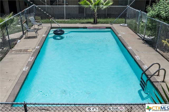 view of pool