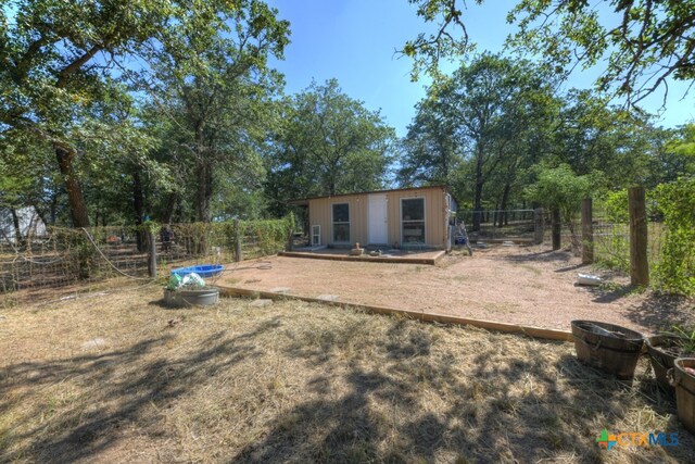 view of outdoor structure