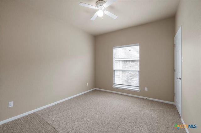 5928 Alexandria Dr, Temple, TX 76502 - empty room with light carpet and a ceiling fan