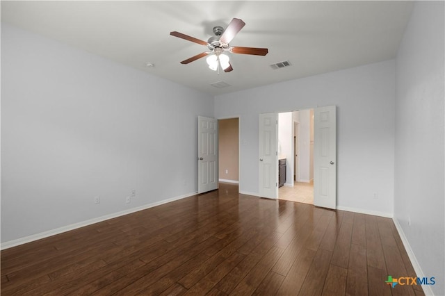 5928 Alexandria Dr, Temple, TX 76502 - unfurnished bedroom featuring wood finished floors and a ceiling fan