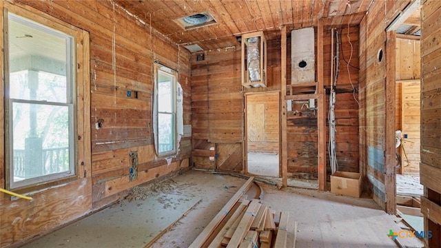 160 E Klein Rd, New Braunfels, TX 78130 - misc room featuring wooden walls