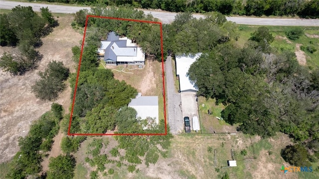 160 E Klein Rd, New Braunfels, TX 78130 - view of subject property with property boundaries highlighted