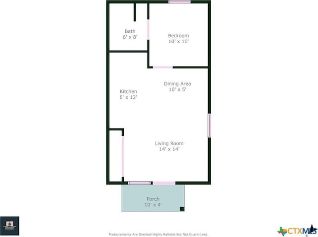 160 E Klein Rd, New Braunfels, TX 78130 - view of property floor plan