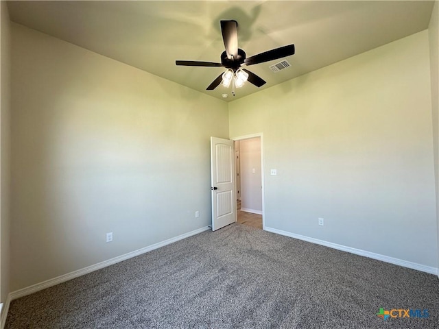 503 Magnolia Dr, Troy, TX 76579 - carpeted empty room featuring a ceiling fan and baseboards