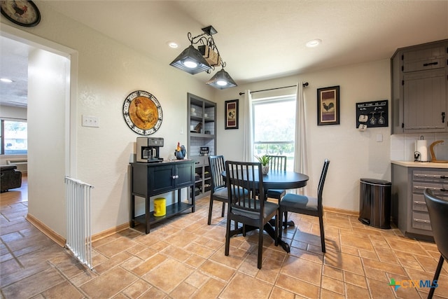 view of dining room