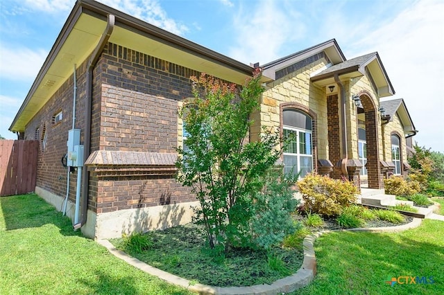 2601 Techny Dr, Harker Heights, TX 76548 - view of side of home with brick siding