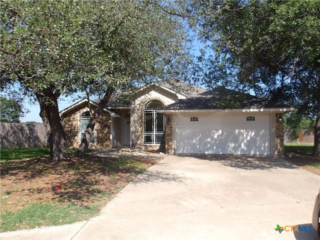 5705 Bald Ridge Ct, Killeen, TX 76542 - single story home with an attached garage and driveway