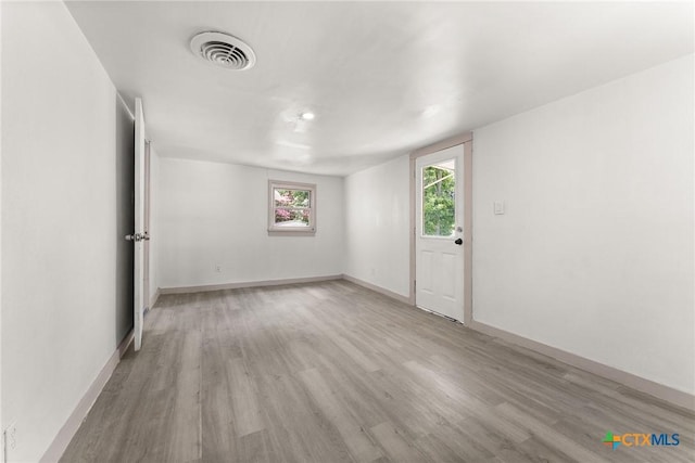 1814 S 5th St, Temple, TX 76504 - empty room with light wood-style floors