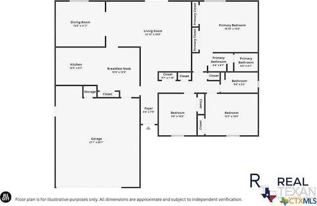 409 W Mary Jane Dr, Killeen, TX 76541 - view of floor plan / room layout