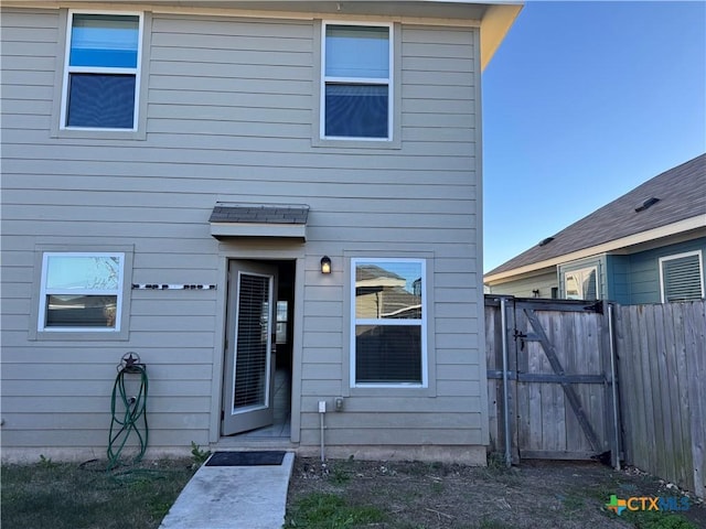 view of rear view of house