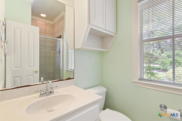 11740 Stinnett Mill Rd, Salado, TX 76571 - full bath featuring tiled shower and vanity