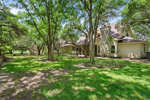 11740 Stinnett Mill Rd, Salado, TX 76571 - view of grassy yard