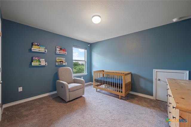 11820 Offaly Dr, Austin, TX 78754 - bedroom featuring carpet flooring and a nursery area