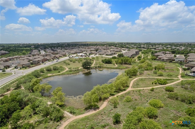11820 Offaly Dr, Austin, TX 78754 - aerial perspective of suburban area with a nearby body of water