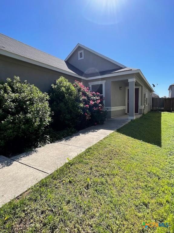2092 Brandywine Dr, New Braunfels, TX 78130 - view of front of house with stucco siding