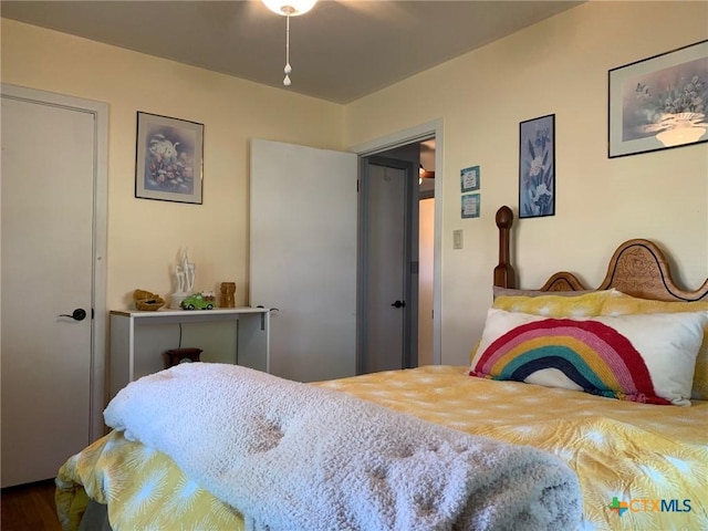 1101 S 17th St, Copperas Cove, TX 76522 - bedroom with wood finished floors