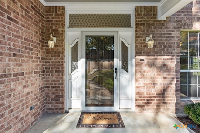 view of entrance to property