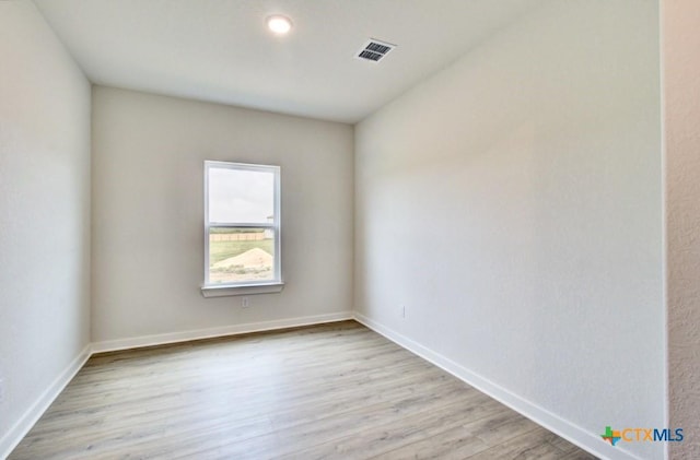 3625 Meteor Rd, New Braunfels, TX 78130 - spare room featuring light wood-type flooring and baseboards