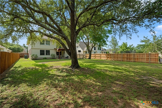 16503 Lounsbury Pl, Austin, TX 78717 - view of fenced backyard