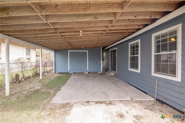 409 E Empresario St, Refugio, TX 78377 - view of patio with fence