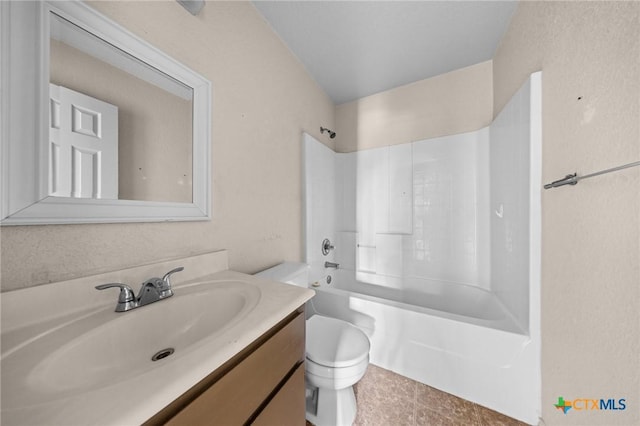3810 John Haedge Dr, Killeen, TX 76549 - bathroom with vanity and washtub / shower combination