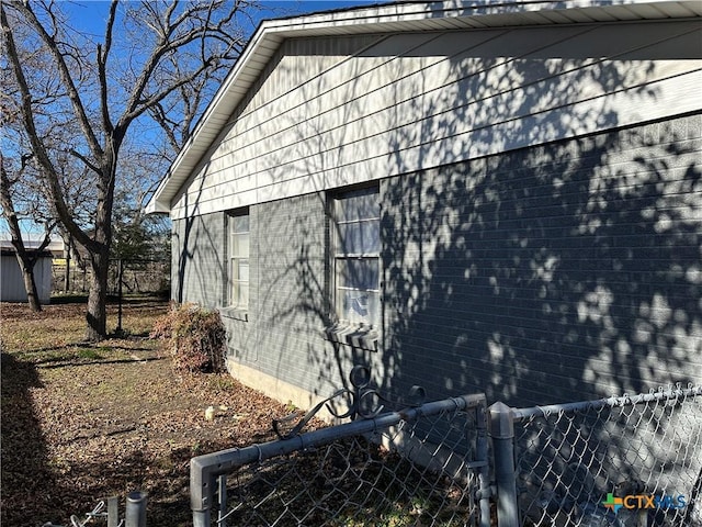 view of side of property