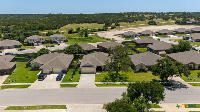 1037 Declaration Dr, Copperas Cove, TX 76522 - aerial perspective of suburban area