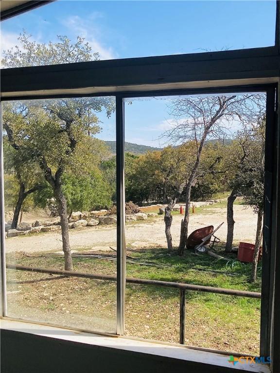 view of doorway to outside