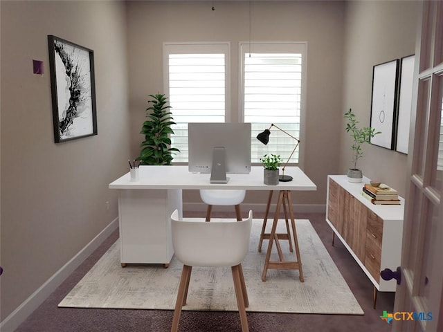 791 Hazy Hills Loop, Dripping Springs, TX 78620 - home office with baseboards