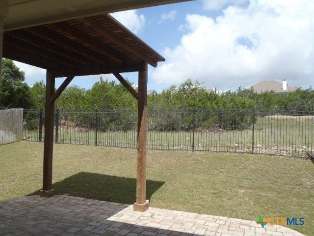 791 Hazy Hills Loop, Dripping Springs, TX 78620 - fenced backyard with a patio area
