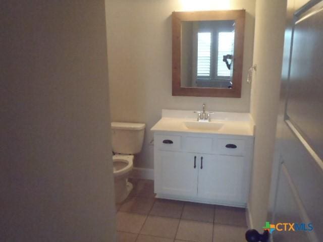 791 Hazy Hills Loop, Dripping Springs, TX 78620 - bathroom with vanity and tile patterned floors