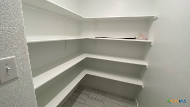 view of pantry