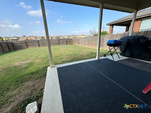 view of patio / terrace with grilling area