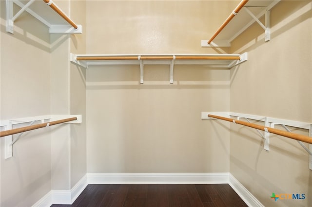 12109 Bryony Dr, Austin, TX 78739 - walk in closet featuring hardwood / wood-style flooring