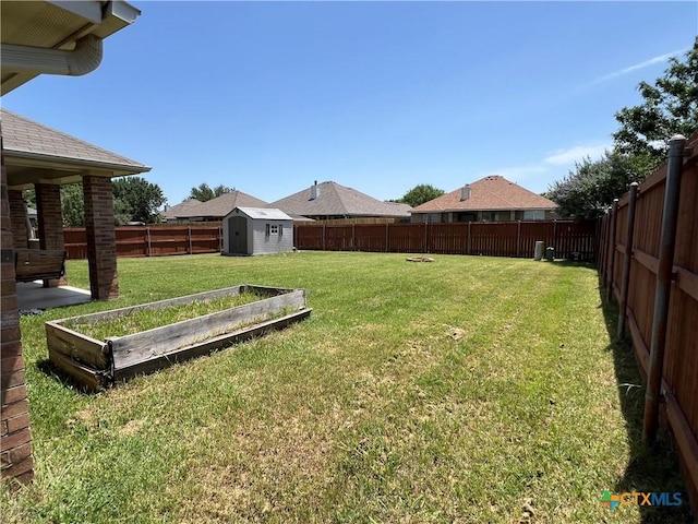 2019 Stonehenge Dr, Harker Heights, TX 76548 - view of yard with a vegetable garden