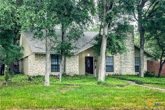 2505 Canyon Creek Dr, Temple, TX 76502 - view of front of property featuring roof with shingles and stone siding