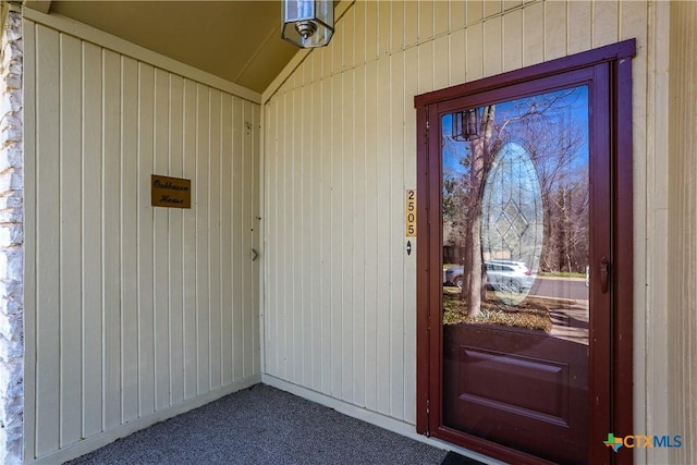 view of property entrance