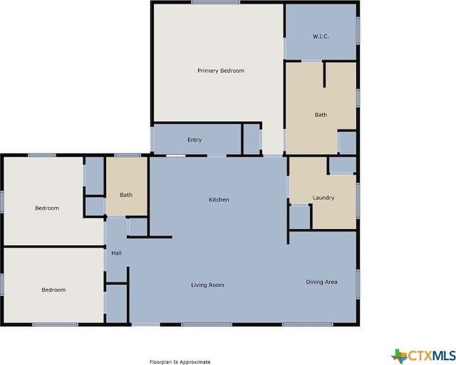 501 College Ave, Florence, TX 76527 - view of property floor plan