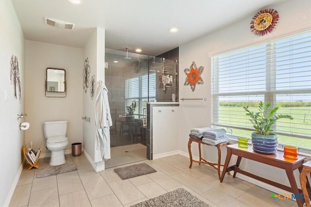 17179 Cyclone Rd, Burlington, TX 76519 - full bath with a shower stall and recessed lighting